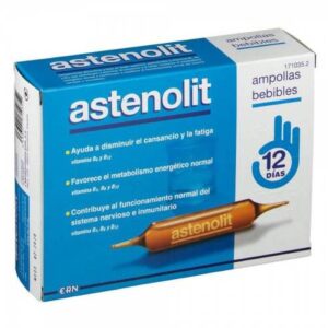 ASTENOLIT BEBIBLE 12 AMP 10 ML NF