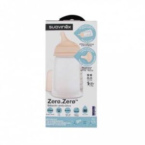 BIBERON ANTIC ZERO T SILICONA SUAVINEX M 270 ML