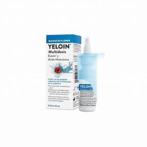 YELOIN SOLUCION OFTALMICA 2% 10 ML.