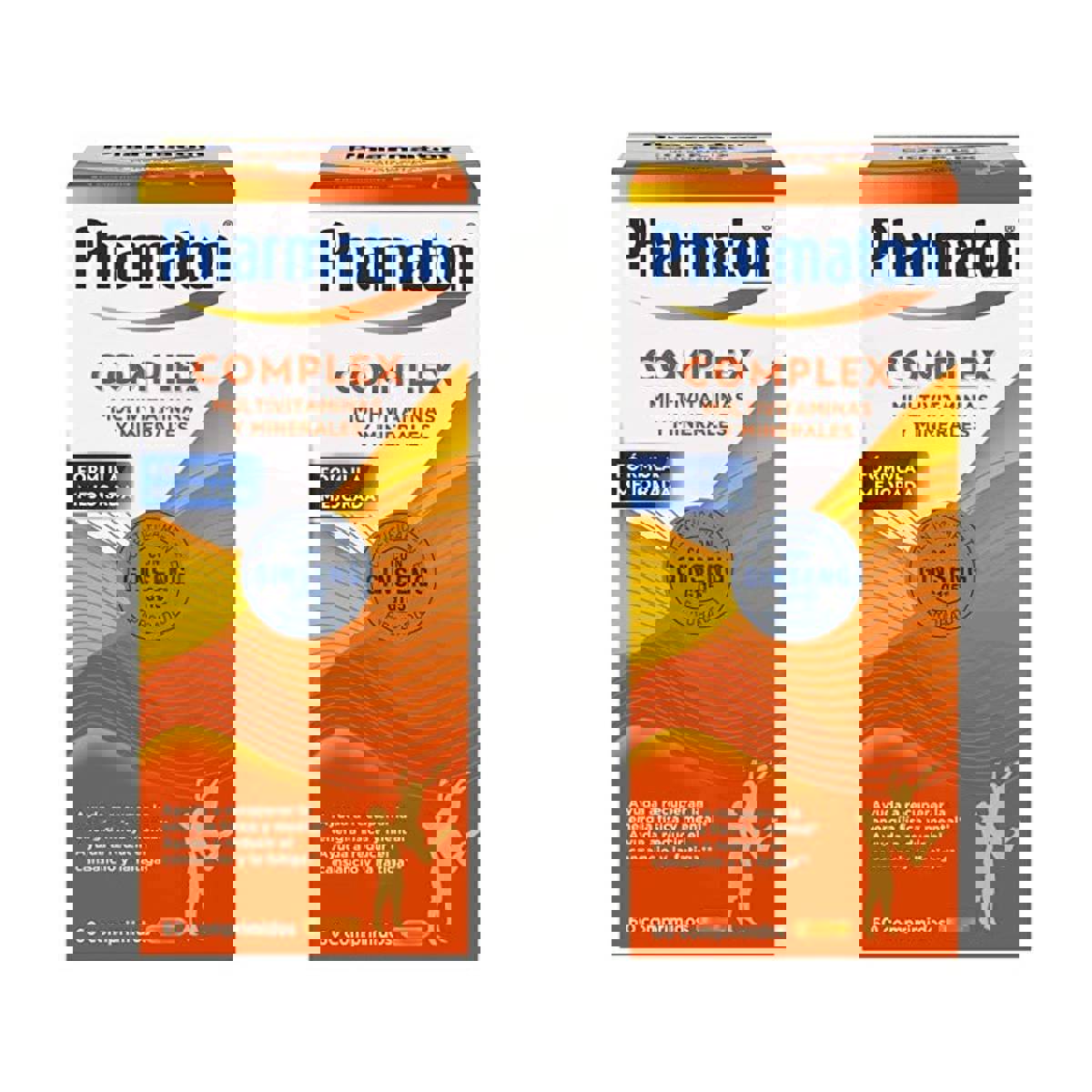 PHARMATON COMPLEX 2 ENVASES 60 COMPRIMIDOS PACK PROMOCIONAL