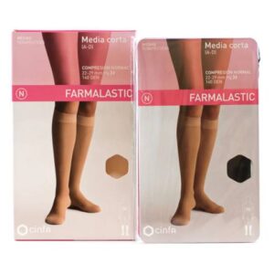 MEDIA FARMALASTIC CORTA NEGRA T.REINA PL