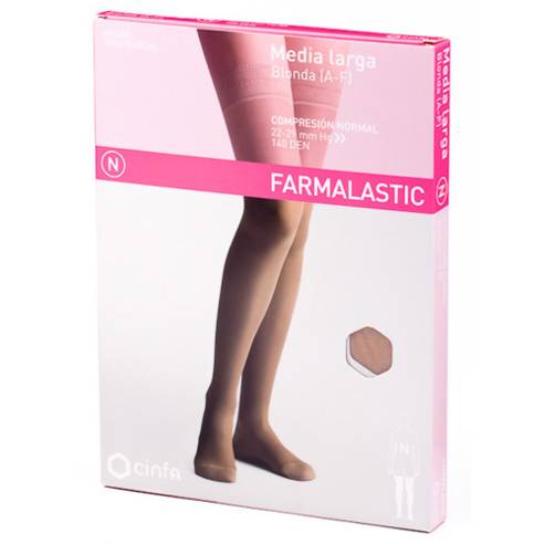 MEDIA FARMALASTIC BLONDA C.N. CAMEL T-G