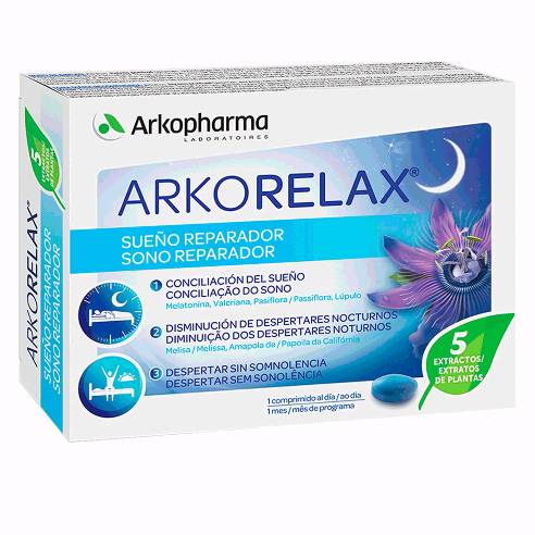 ARKORELAX SUEÑO 30 COMPRIMIDOS
