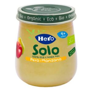 HERO BABY SOLO PERA Y MANZANA 120 G