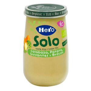 HERO BABY SOLO CREMA CALABAZA Y PURE PATATAS 190