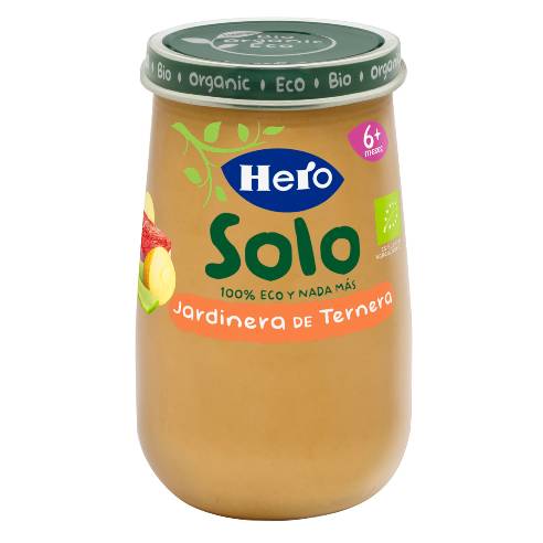 HERO BABY SOLO JARDINERA TERNERA 190 G