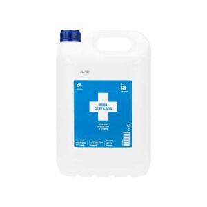 AGUA DESTILADA INTERAPOTHEK 5 L