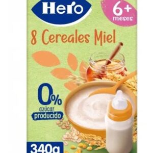 HERO 8 CEREALES MIEL 1 BOLSA 340 g