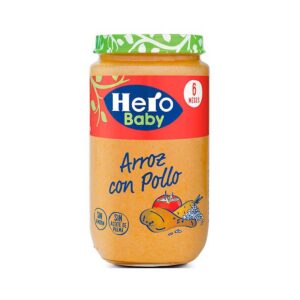 HERO BABY ARROZ CON POLLO 1 TARRO 235 g